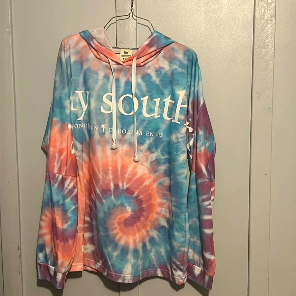 NWOT XXL simply southern lightweight hoodie